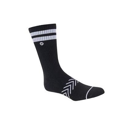 Calcetines Skechers Varsity Crew - 1 Pair Hombre Negras | IT50L_AR