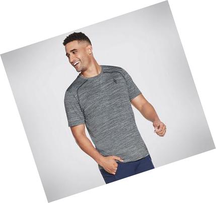 Camiseta Skechers Apparel On the Carretera Hombre Gris | A500W_AR