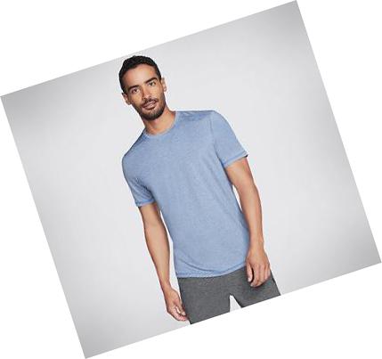 Camiseta Skechers Apparel Skech-Air Hombre Azules | 3162C_AR