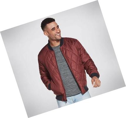 Chaquetas Skechers Apparel Apex Quilted Hombre Marrones | AT39X_AR