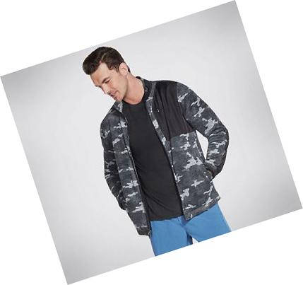 Chaquetas Skechers Apparel Boundless Recovery Hombre Gris Multicolor | AT3TA_AR