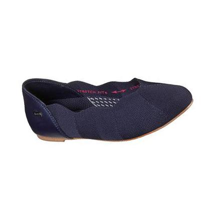 Flats Skechers Arch Fit Ballet - Must Be Mine Mujer Azul Marino | A8T6C_AR