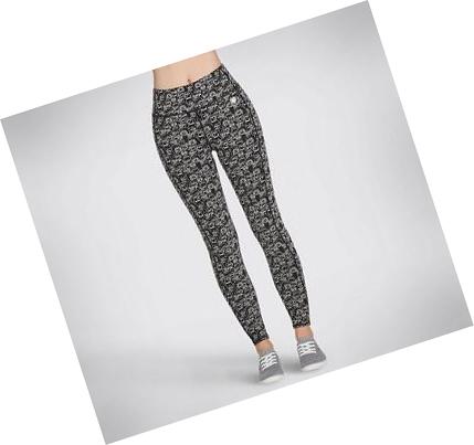 Leggins Skechers BOBS Heart Eyes Mujer Negras | 569AA_AR