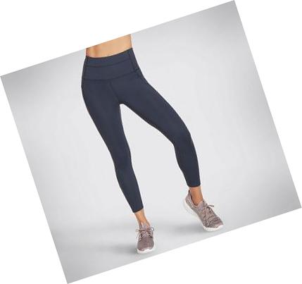 Leggins Skechers GO WALK HW 7/8 Mujer Azul Marino | 623AR_AR