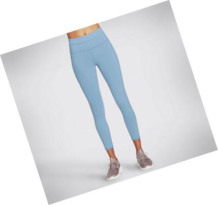 Leggins Skechers GO WALK HW 7/8 Mujer Azules | 628A5_AR