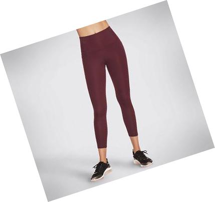 Leggins Skechers GO WALK HW 7/8 Mujer Moradas | 6222L_AR