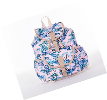 Mochilas Skechers Rucksack Drawstring Mujer Azules Rosas | A619E_AR