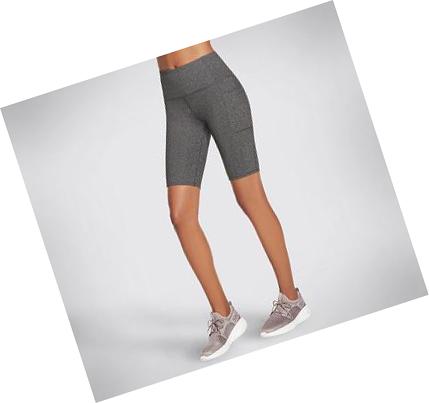 Pantalones Cortos Skechers GO WALK HW 10 Inch Bike Mujer Gris | 6022C_AR