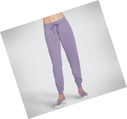 Pantalones Jogger Skechers Diamond Mujer Moradas | 53090_AR