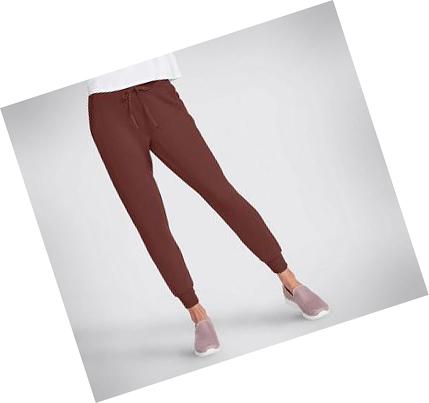 Pantalones Jogger Skechers SKECHLUXE Restful Mujer Burdeos | 539A0_AR