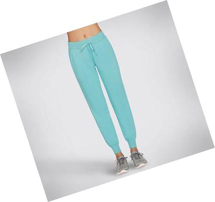 Pantalones Jogger Skechers SKECHLUXE Restful Mujer Turquesa | 53AAL_AR