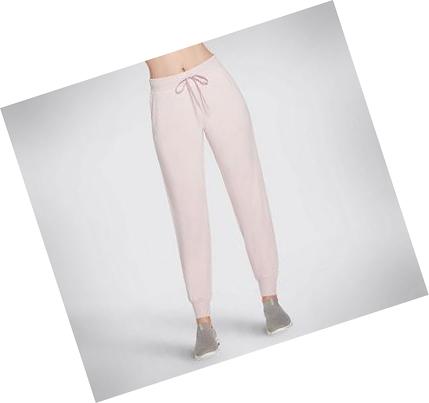 Pantalones Jogger Skechers SKECHLUXE Restful Mujer Rosas | 53T2C_AR