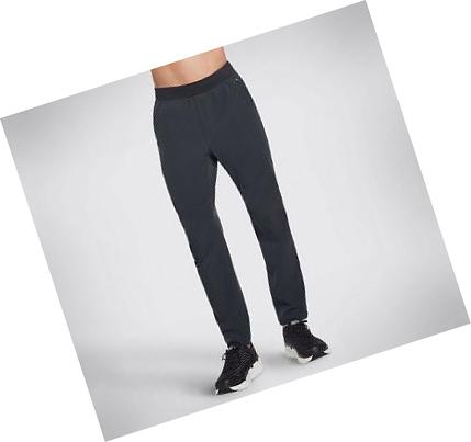 Pantalones Skechers SKECHWEAVE Premium Tapered Hombre Negras | 3300A_AR