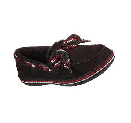 Pantuflas Skechers BOBS Too Cozy - Invierno's End Mujer Negras | 62538_AR