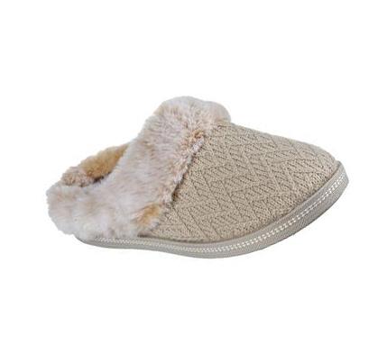 Pantuflas Skechers Cozy Campfire - Home Essential Mujer Beige | 61T6L_AR