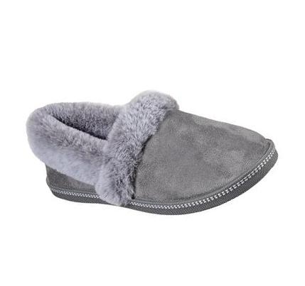 Pantuflas Skechers Cozy Campfire - Team Toasty Mujer Gris | 6205D_AR