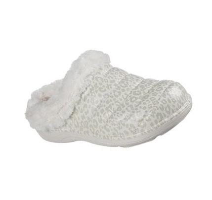 Pantuflas Skechers Foamies: Cozy Camper Forro - Snow Mujer Blancas | 5880W_AR