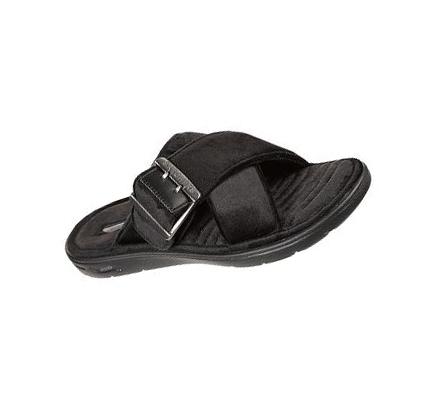 Pantuflas Skechers GO Lounge: Arch Fit Lounge - Lovely Mujer Negras | 5801P_AR