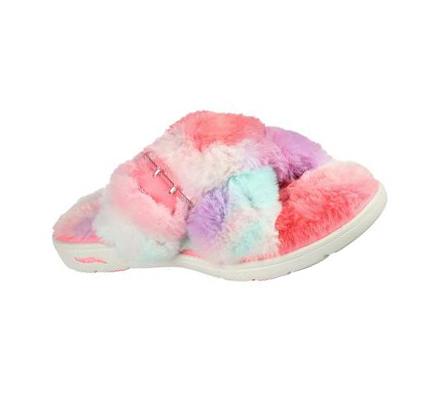 Pantuflas Skechers GO Lounge: Arch Fit Lounge - Excite Mujer Rosas Multicolor | 58030_AR