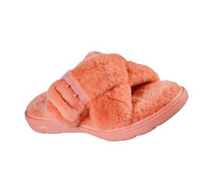 Pantuflas Skechers GO Lounge: Arch Fit Lounge - First Rate Mujer Coral | 5805A_AR