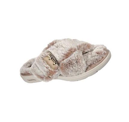 Pantuflas Skechers GO Lounge: Arch Fit Lounge - Serenity Mujer Marrones | 5826K_AR