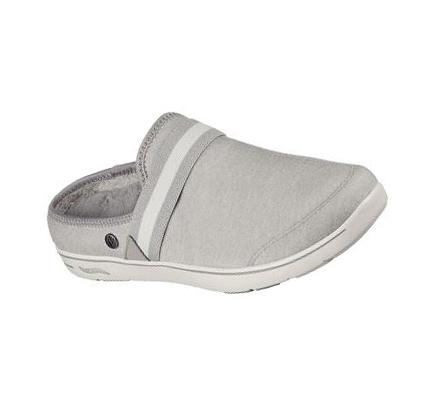 Pantuflas Skechers GO Lounge: Arch Fit Lounge - Comfy Mujer Gris | 5930K_AR