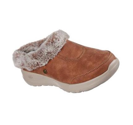 Pantuflas Skechers GO Lounge: On-the-GO Joy - Gratify Mujer Marrones | 60A2S_AR