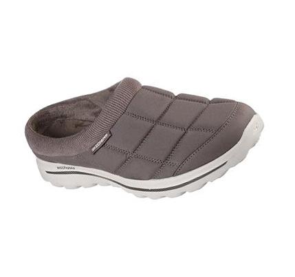 Pantuflas Skechers GO WALK Lounge Hombre Kaki | 6883E_AR