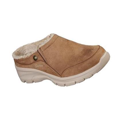 Pantuflas Skechers Relaxed Fit: Easy Going - Latte Mujer Marrones | 6055D_AR