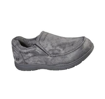 Pantuflas Skechers Relaxed Fit: Expected X - Larmen Hombre Gris | T958K_AR