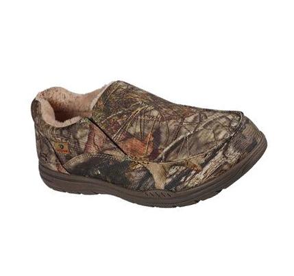 Pantuflas Skechers Relaxed Fit: Expected X - Larmen Hombre Camuflaje | T9830_AR