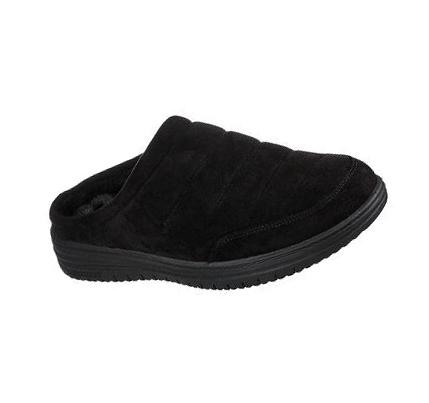 Pantuflas Skechers Relaxed Fit: Murette - Garvanza Hombre Negras | 8058A_AR