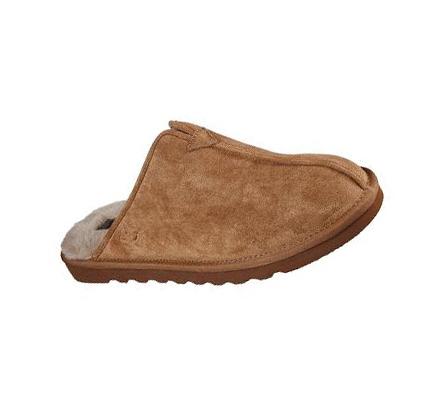 Pantuflas Skechers Relaxed Fit: Renten - Palco Hombre Marrones | TT080_AR