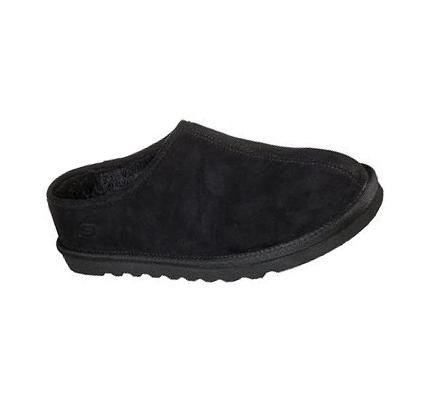 Pantuflas Skechers Relaxed Fit: Renten - Lemato Hombre Negras | TT83X_AR