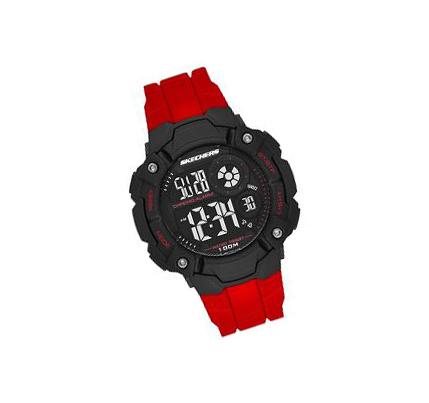 Relojes Skechers Deporte Digital Hombre Rojas | A38TG_AR