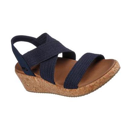 Sandalias Skechers Arch Fit Beverlee - Love Stays Mujer Azul Marino | 501TQ_AR