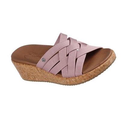 Sandalias Skechers Arch Fit Beverlee Mujer Moradas | 50T6L_AR