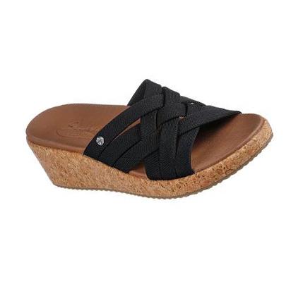 Sandalias Skechers Arch Fit Beverlee Mujer Negras | 50T8L_AR