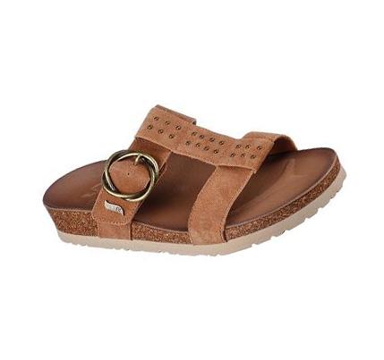 Sandalias Skechers Arch Fit Granola - Sun-Days Mujer Marrones | 51010_AR