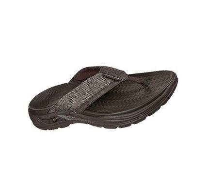 Sandalias Skechers Arch Fit Motley SD - Dolano Hombre Chocolate | 6283D_AR