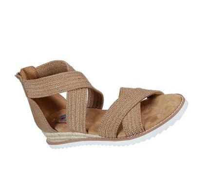 Sandalias Skechers BOBS Desert Kiss - Desert Nights Mujer Marrones | 52010_AR