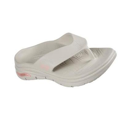 Sandalias Skechers Foamies: Arch Fit Mujer Beige | A280C_AR