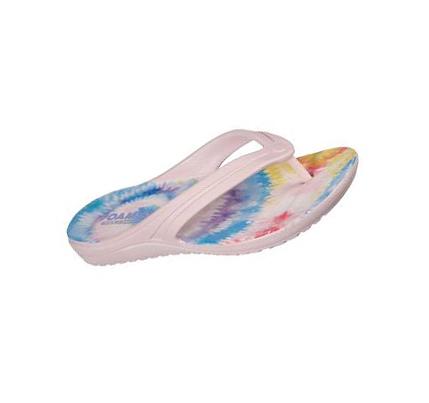 Sandalias Skechers Foamies: Bay Breeze - Spontaneous Mujer Rosas Claro | A36TQ_AR