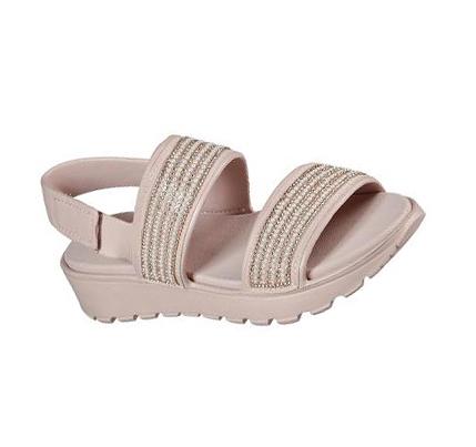 Sandalias Skechers Foamies: Footsteps - How Extra Mujer Rosas | A080A_AR