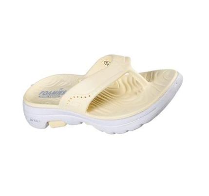 Sandalias Skechers Foamies: GO WALK 5 - Fall for It Mujer Amarillo | A3280_AR