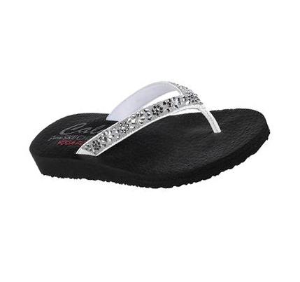 Sandalias Skechers Meditation - Garden Bliss Mujer Blancas | 56800_AR