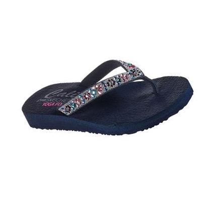 Sandalias Skechers Meditation - Garden Bliss Mujer Azul Marino | 5T01A_AR