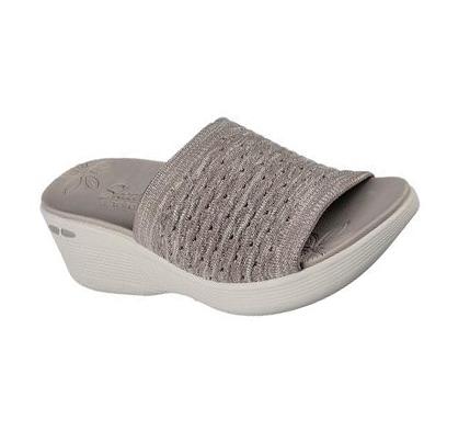 Sandalias Skechers Pier-Lite - My Wish Mujer Gris Marrones | A9260_AR