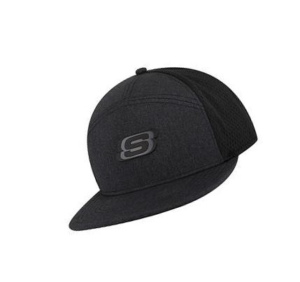 Sombreros Skechers 7-Panel Triple S Trucker Hombre Gris Negras | I600L_AR