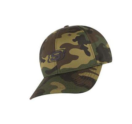 Sombreros Skechers Baseball Hombre Camuflaje | IA1AS_AR